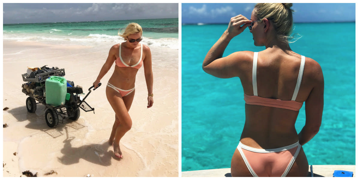 ashton sly recommends lindsey vonn shark week bikini pic