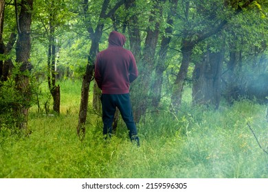 brandi christine sims add man peeing in the woods photo