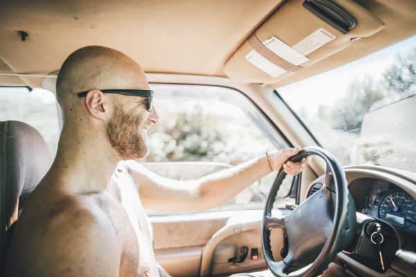 carol vandal recommends Men Driving Naked