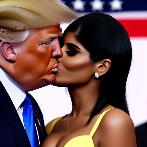 Best of Mia khalifa about donald trump