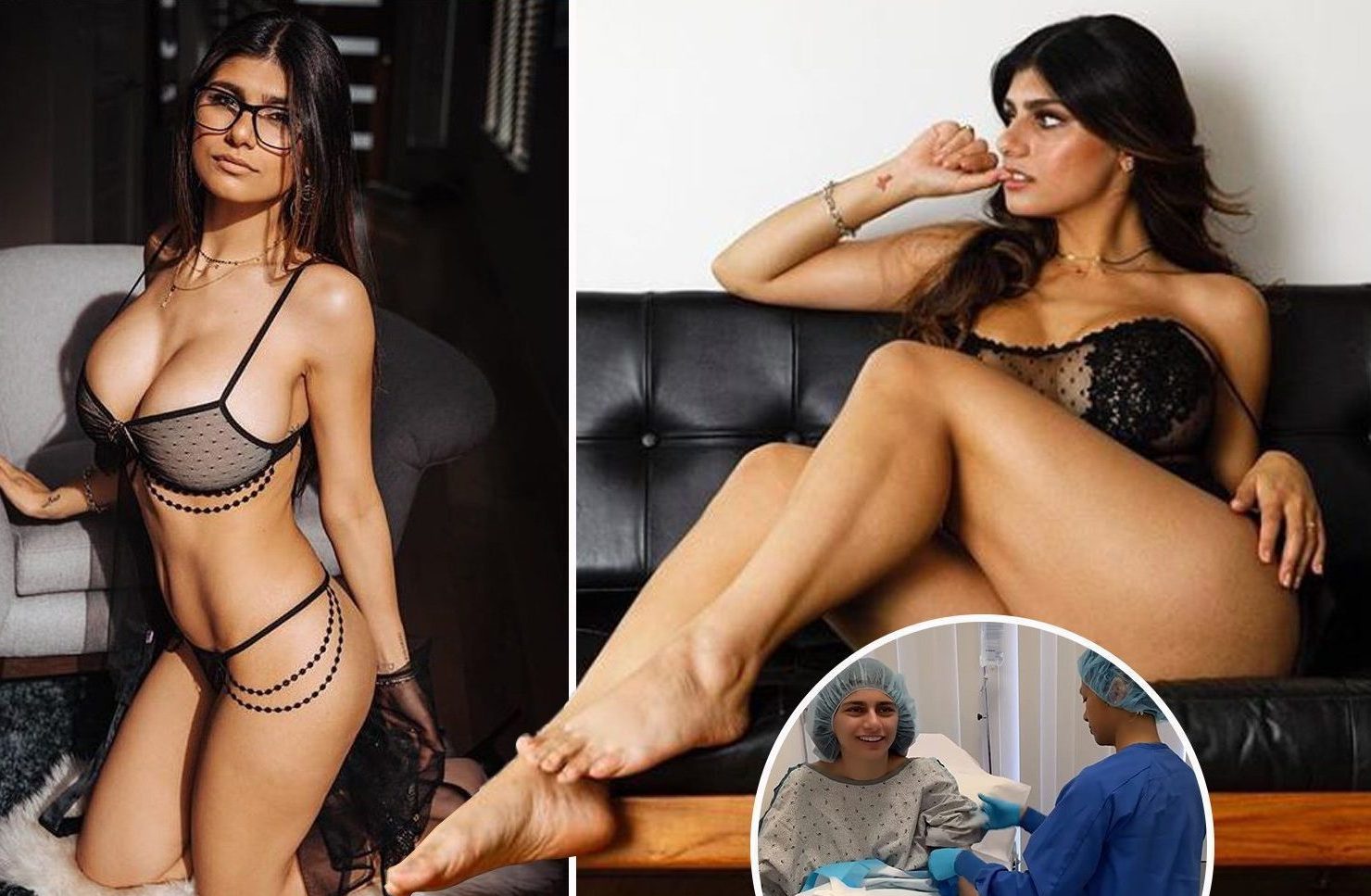 becky ashbrook recommends Mia Khalifa Before Boobjob