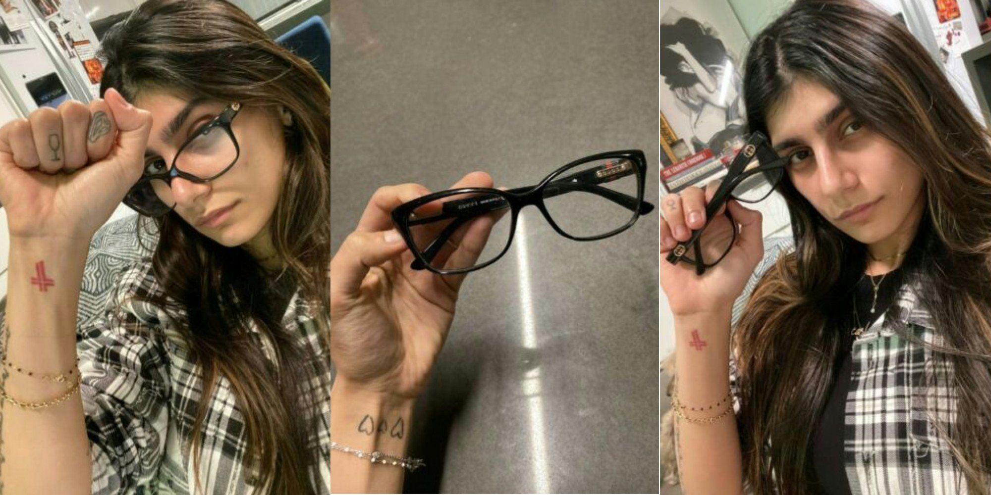 caleb valko recommends mia khalifa glasses pic