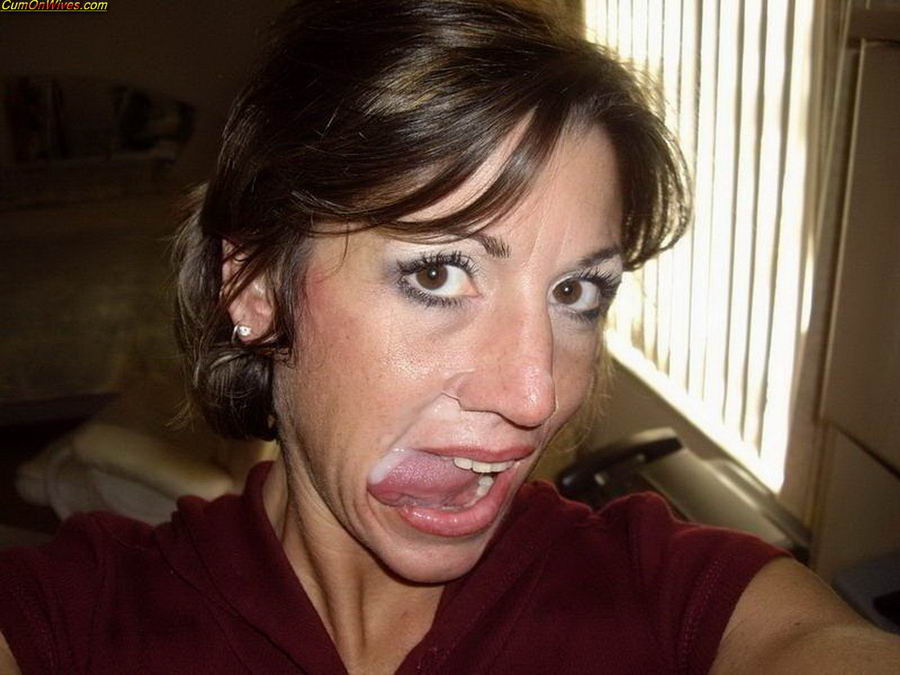 Milf Facial Selfie lindas tetas