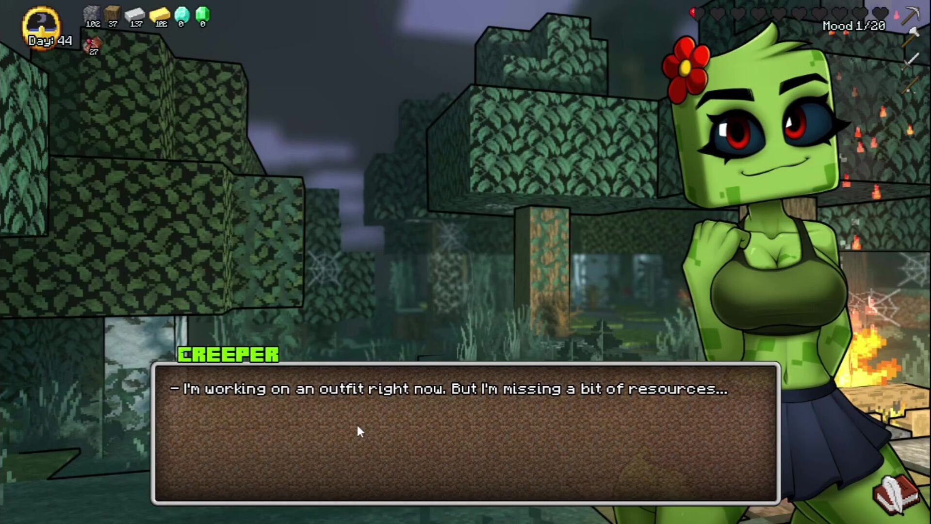 diane m ryan recommends Minecraft Creeper Girl Naked