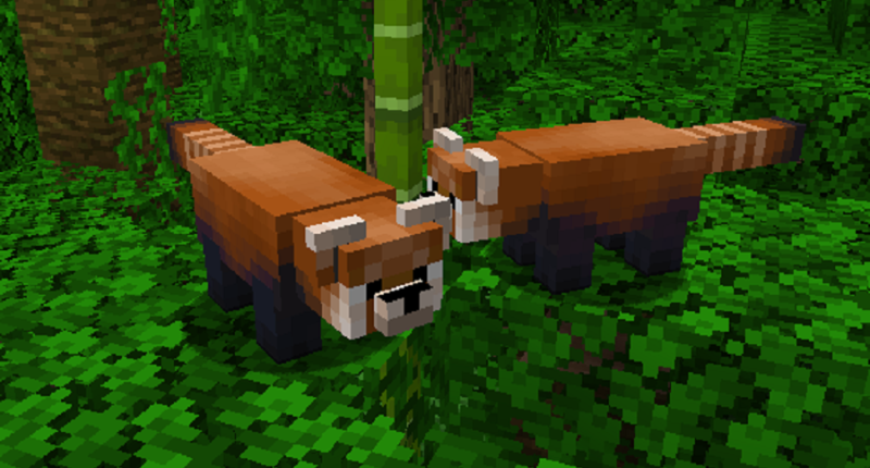claire seki recommends minecraft red panda pic