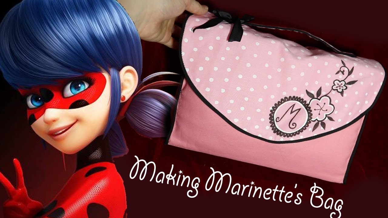 miraculous ladybug marinettes school bag