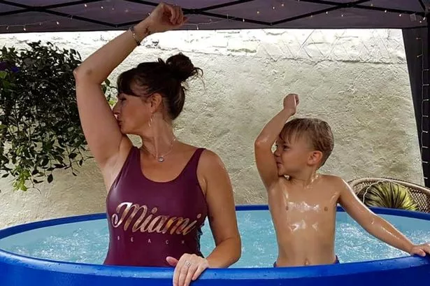 amelia kiss recommends mom son hot tub pic