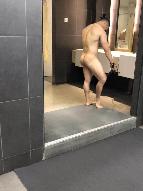 naked asian muscle men
