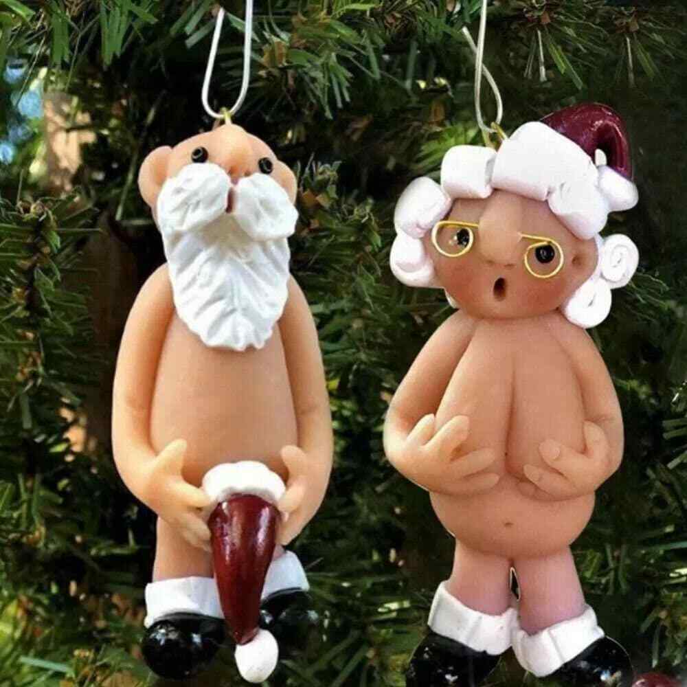 naked christmas photos