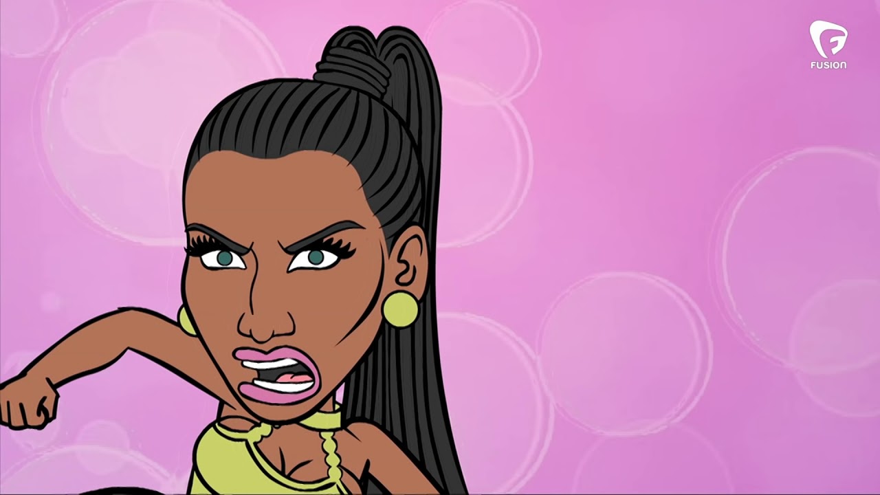 nicki minaj cartoon video