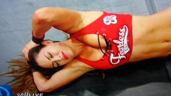 chadd greenville recommends nikki bella pussy slip pic
