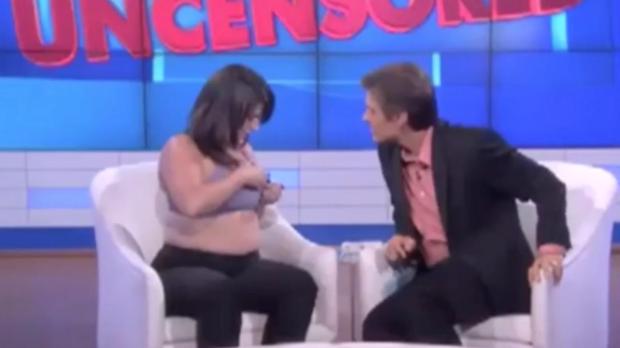 cynthia goforth add photo nipples on live tv