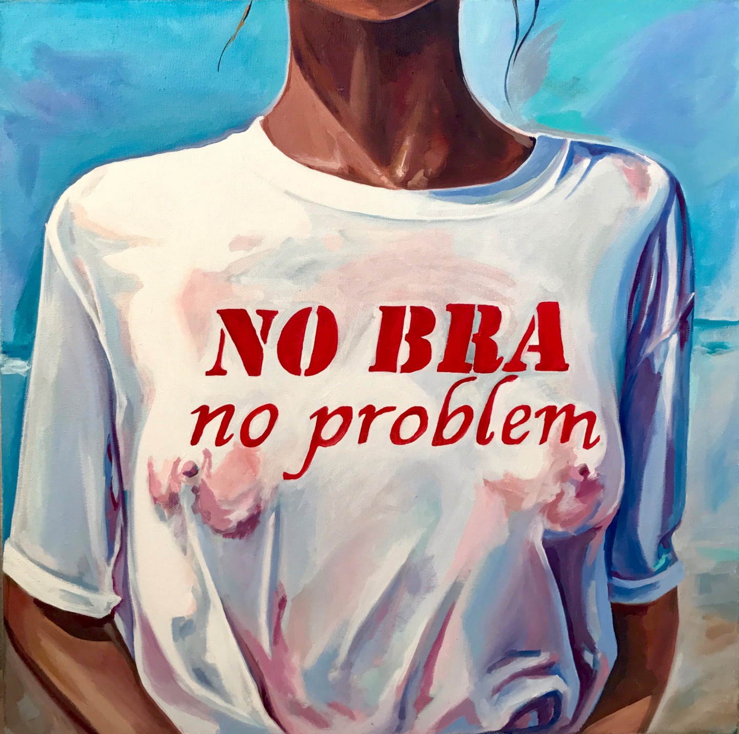 ahmad bazzal recommends no bra no problem photos pic