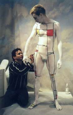 christopher motz recommends Nude Body Painting Male