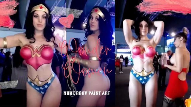 Best of Nude cosplay body paint