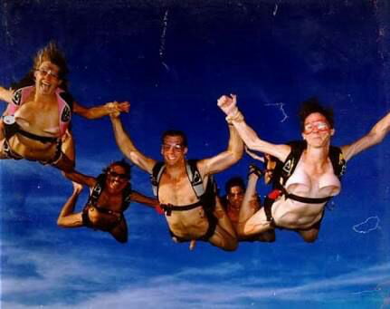 cara christie recommends nude girl sky diving pic