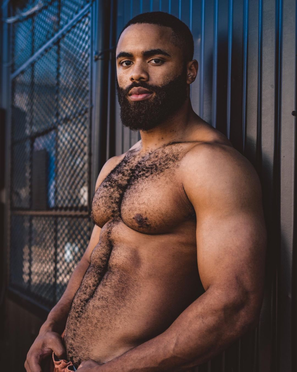 Best of Nude hairy black men