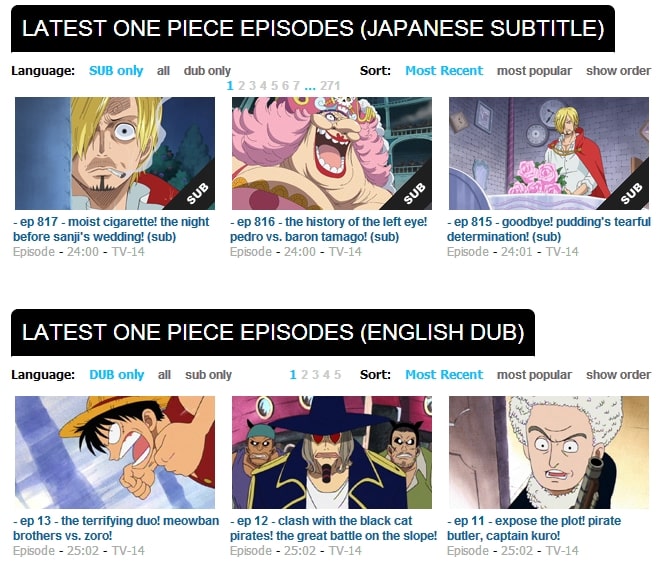 daniel burce recommends One Piece Free Download All Episodes