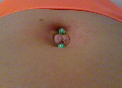 akira green recommends outie belly button ring pic