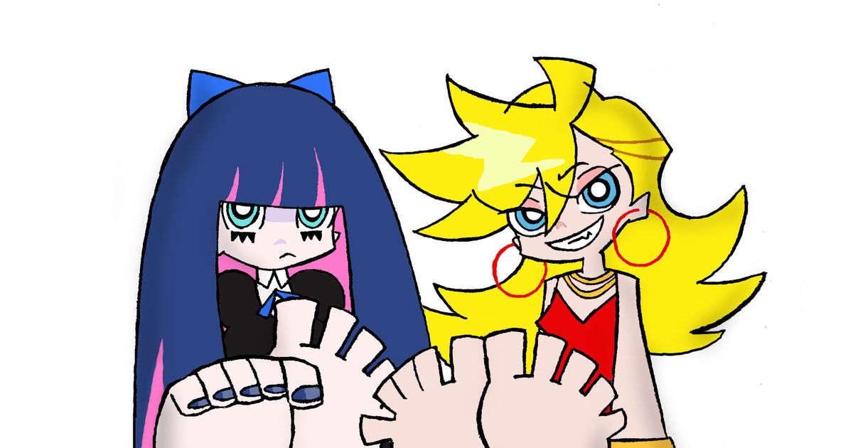 darryl geriner recommends Panty And Stocking Footjob