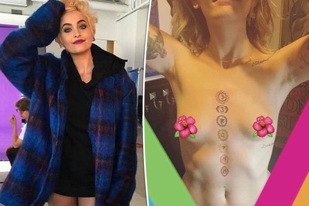 celeste paul recommends paris jackson sunbathing nude pic