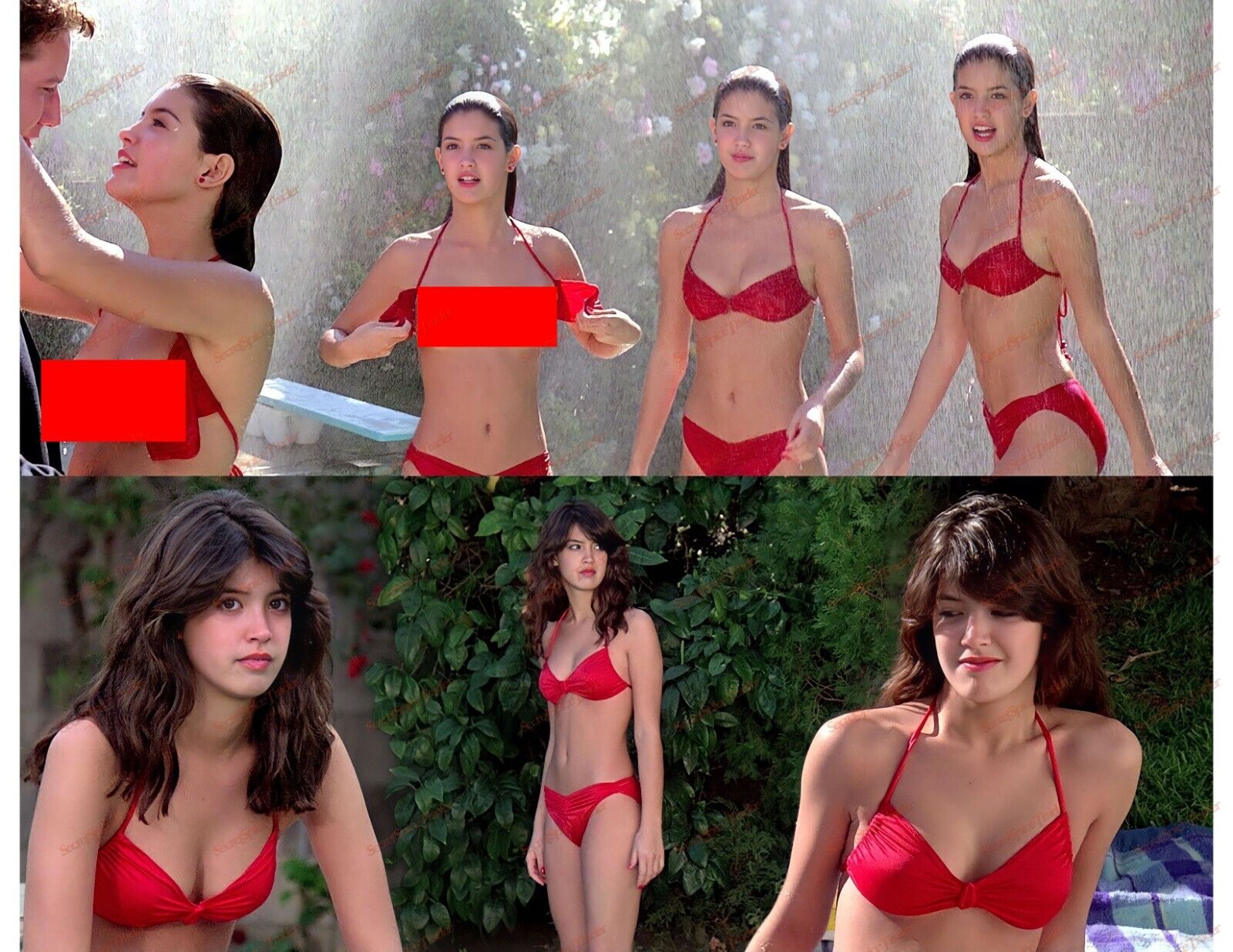 Phoebe Cates Pool secret flash