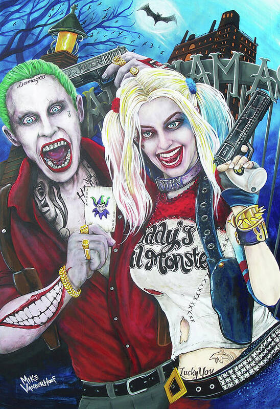 aby scaria add photo pics of joker and harley quinn