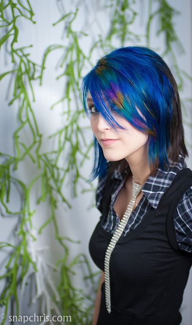 andy lampert recommends pictures of girls with blue hair pic