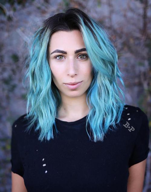 ashley gouldman recommends Pictures Of Girls With Blue Hair