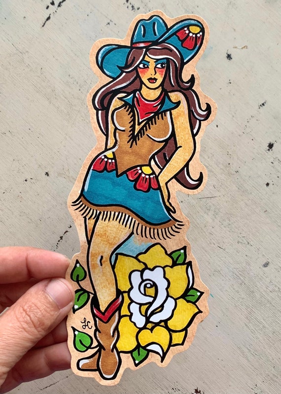 amy depinto recommends Pinup Cowgirl Tattoo