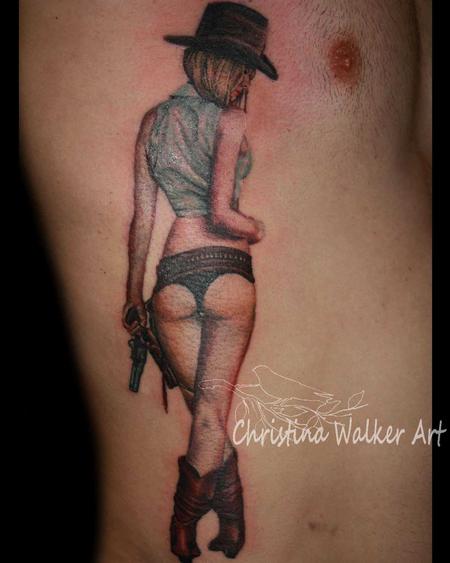 delma torres recommends pinup cowgirl tattoo pic