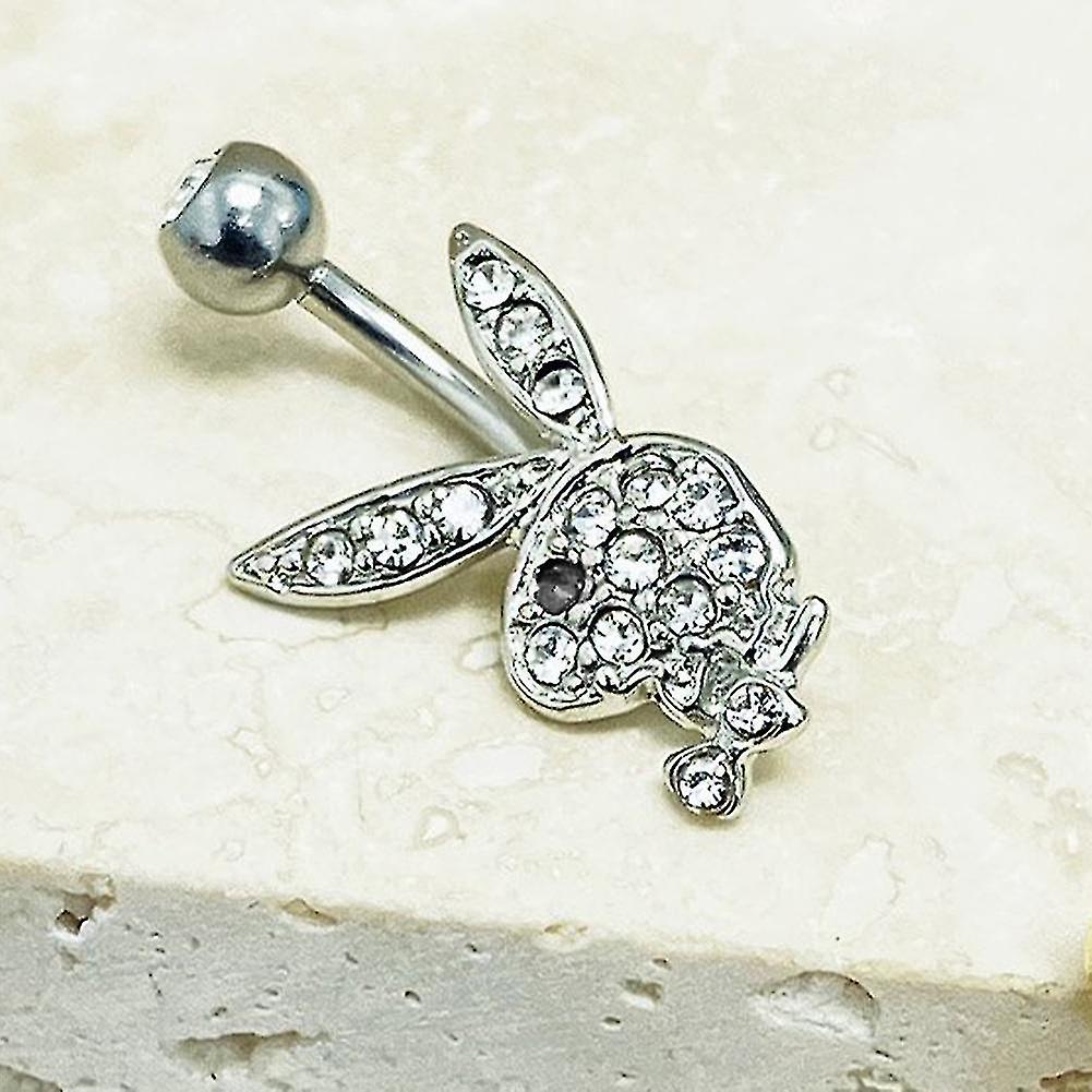 playboy bunny belly button ring