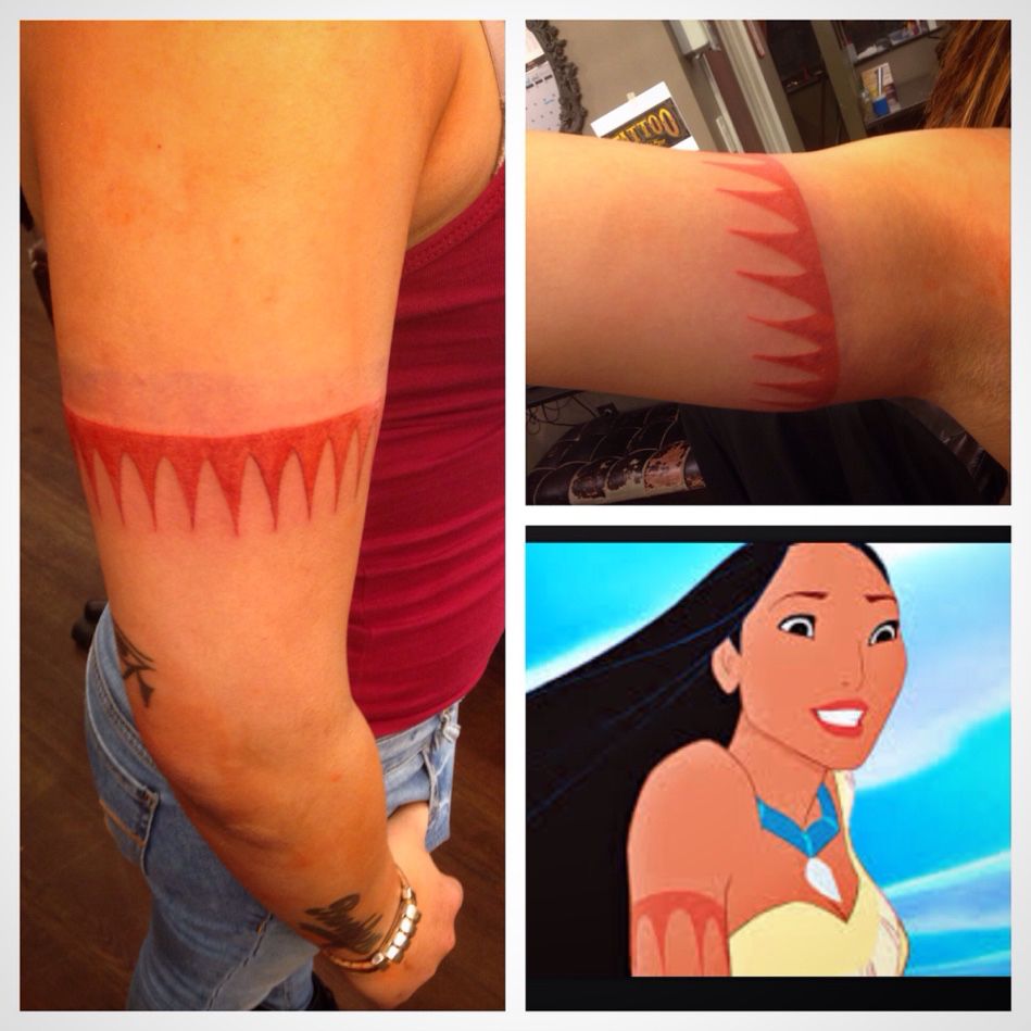 dhon manuel recommends Pocahontas Tattoo On Her Arm