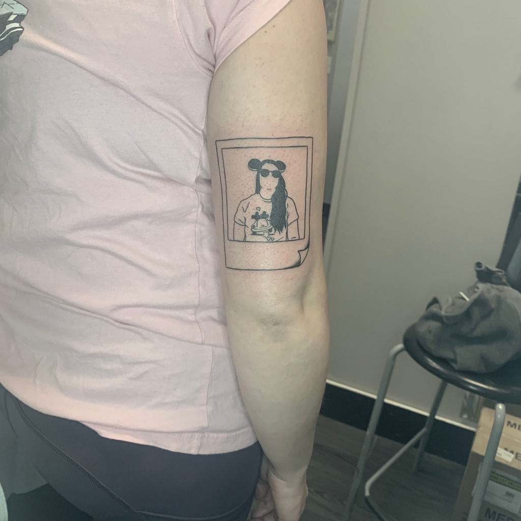 corey van loon recommends polaroid picture tattoo pic