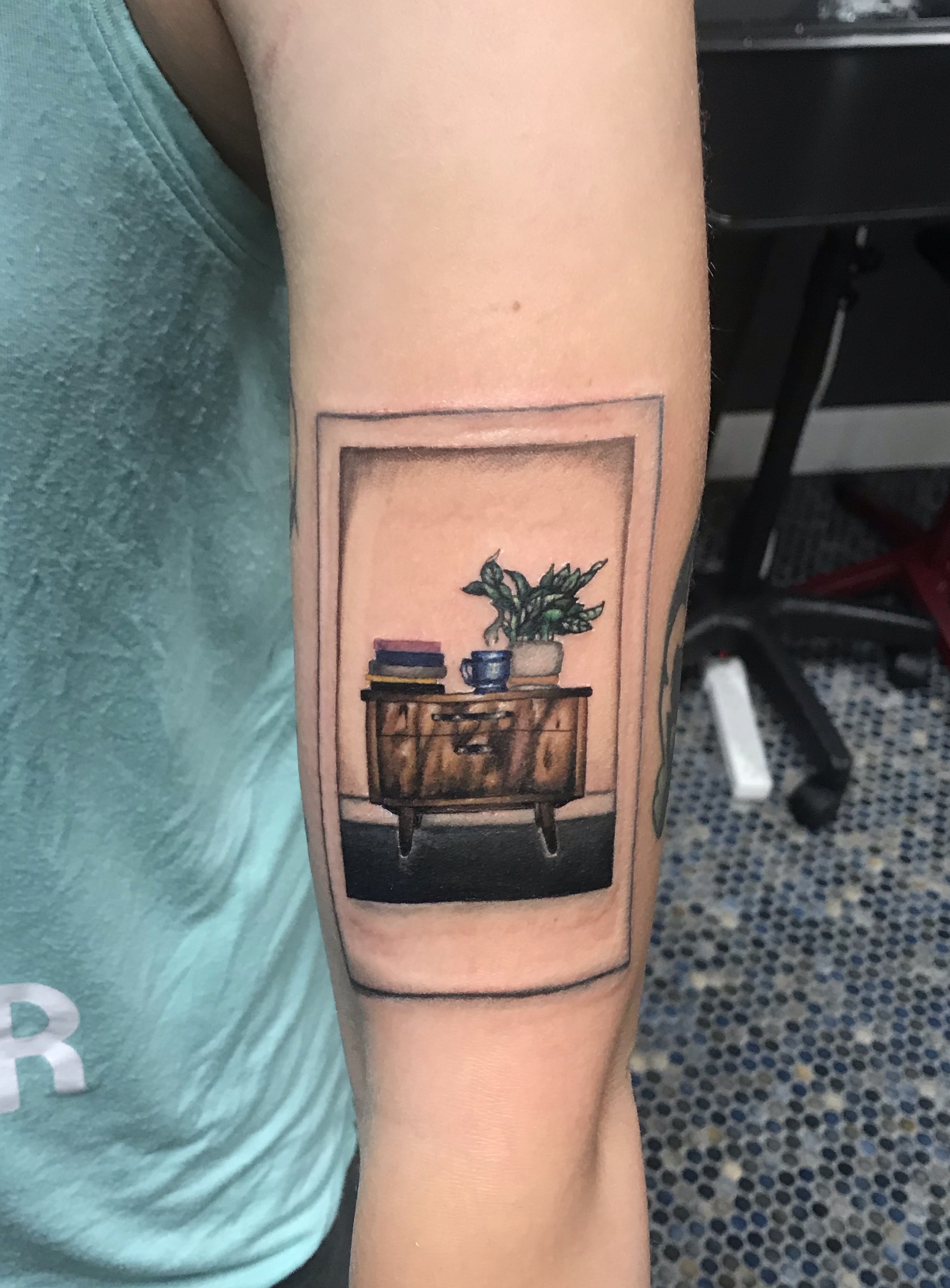 brent selwyn recommends polaroid picture tattoo pic