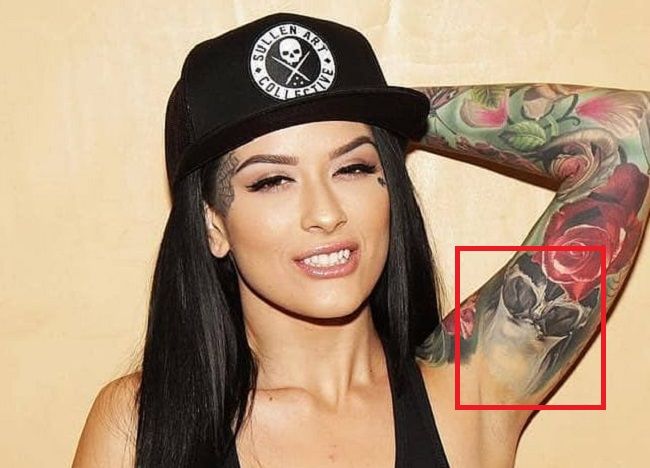 briane bozman recommends porn star with slut tattoo pic
