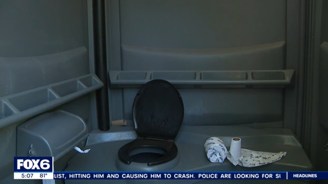 coleen mckenna recommends Porta Potty Hidden Cam