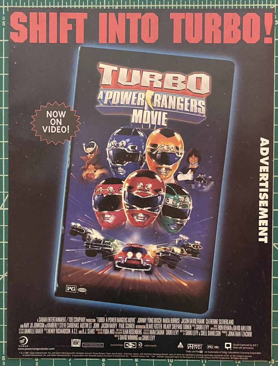 power rangers turbo videos