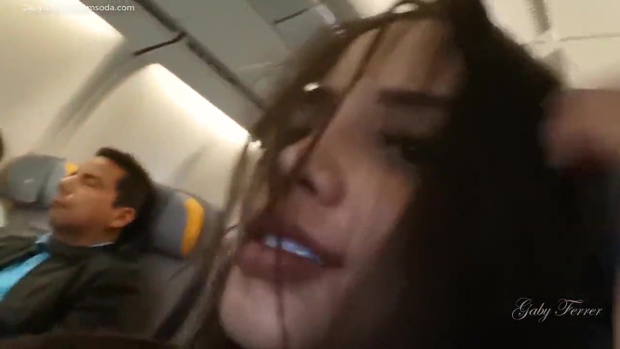 pussy on a plane