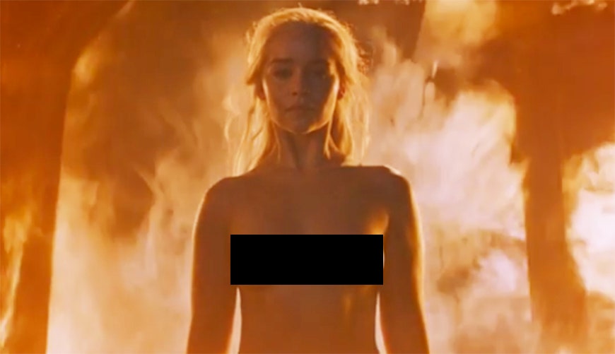 brett ames recommends queen of dragons nude pic