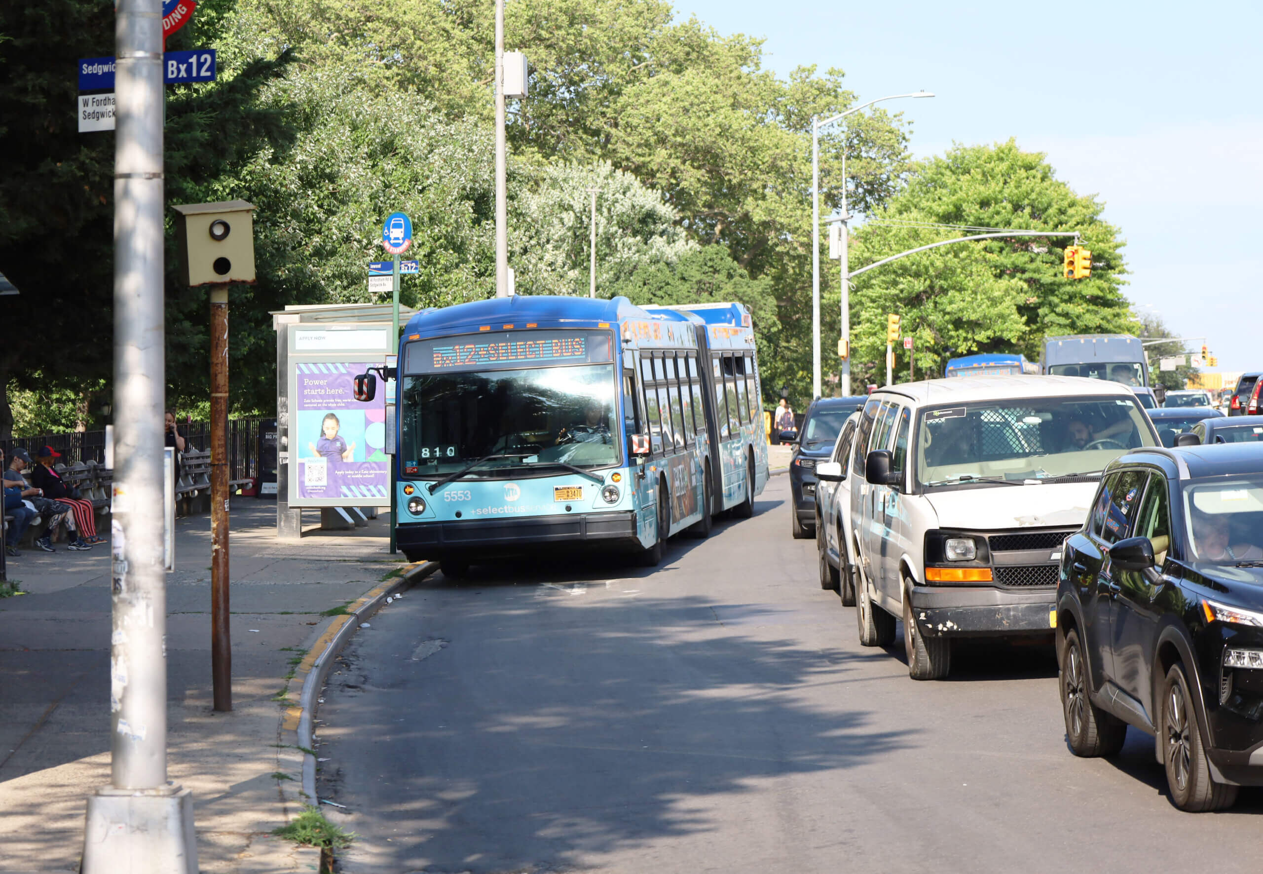 rozones en el bus