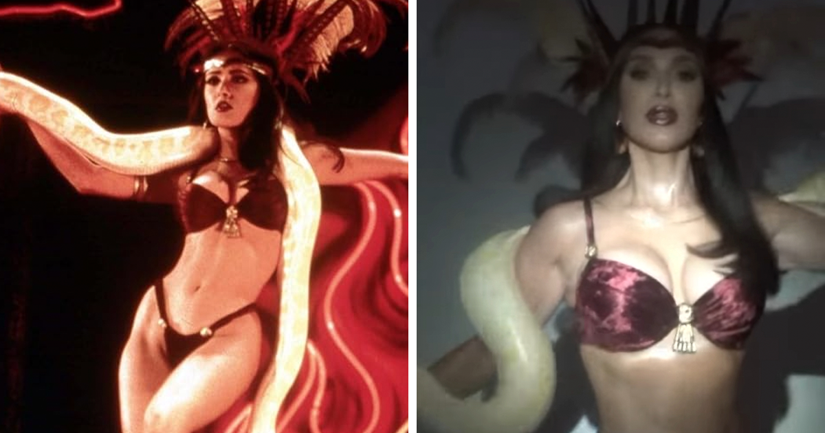 christine ryu recommends Salma Hayek Dancing With Snake