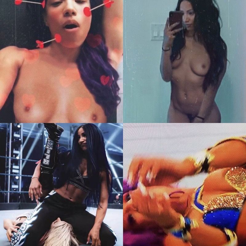 Sasha Banks Leaked Photos as fuckbo