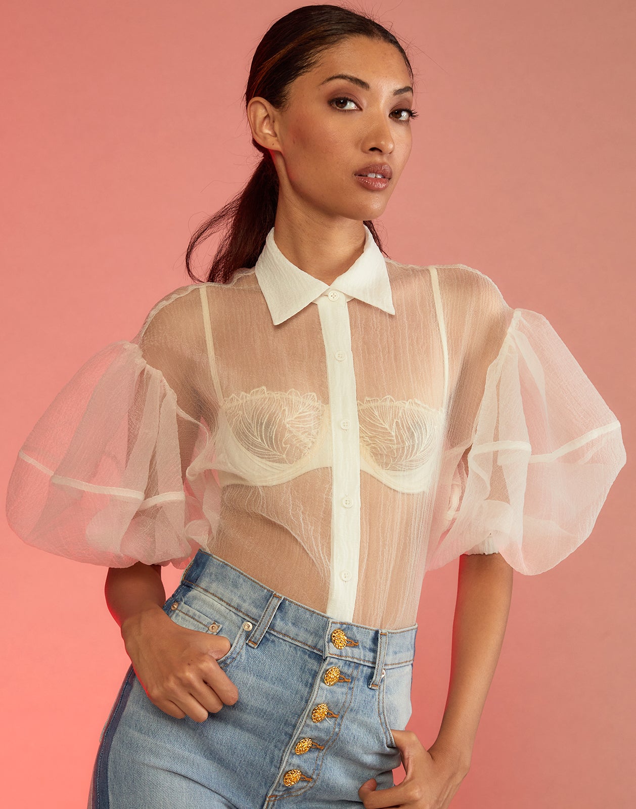 daniel bartz recommends See Through Blouses Images