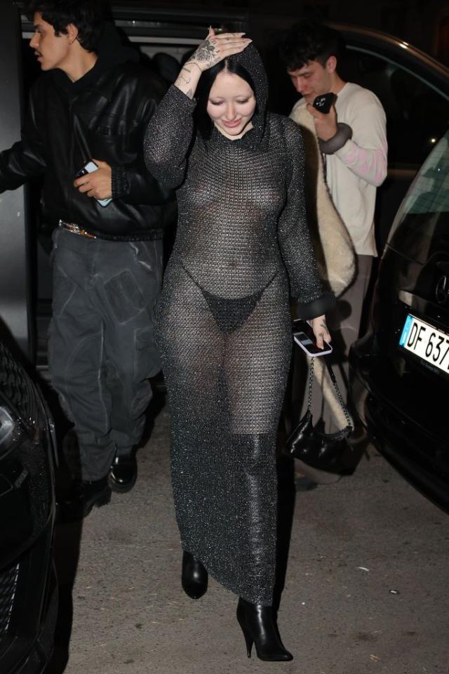 see thru in public