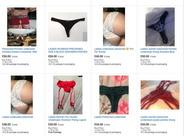 Best of Selling underwear on ebay