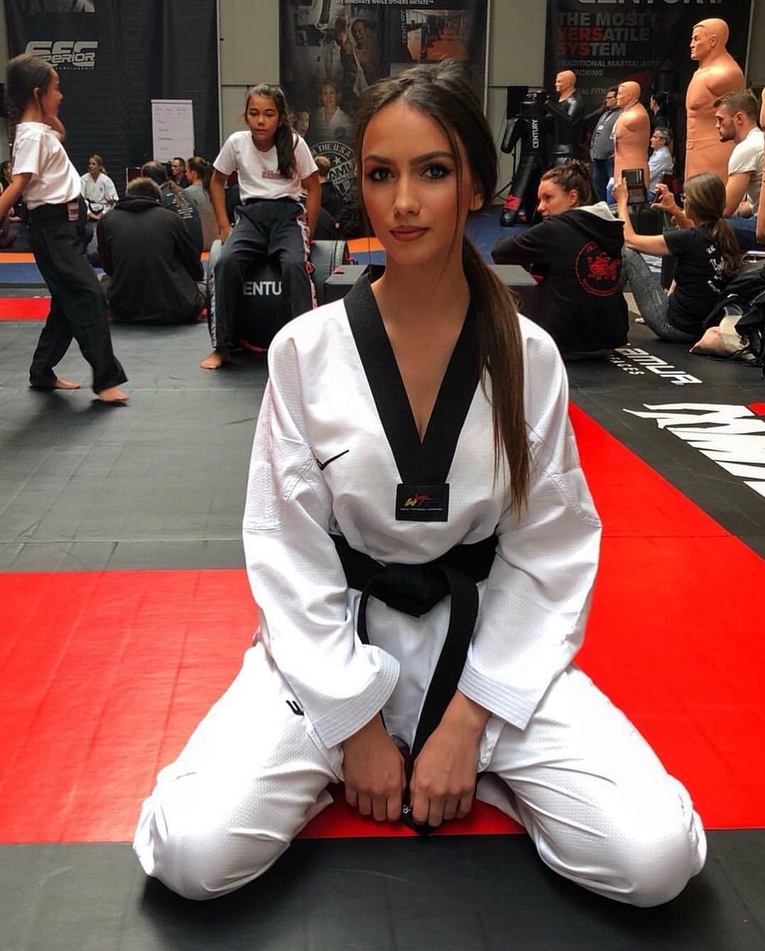sexy female martial artist