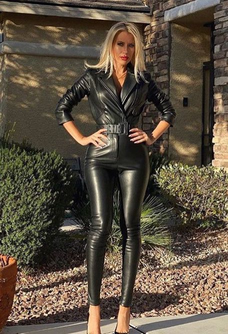 chris knode add photo sexy milf in leather