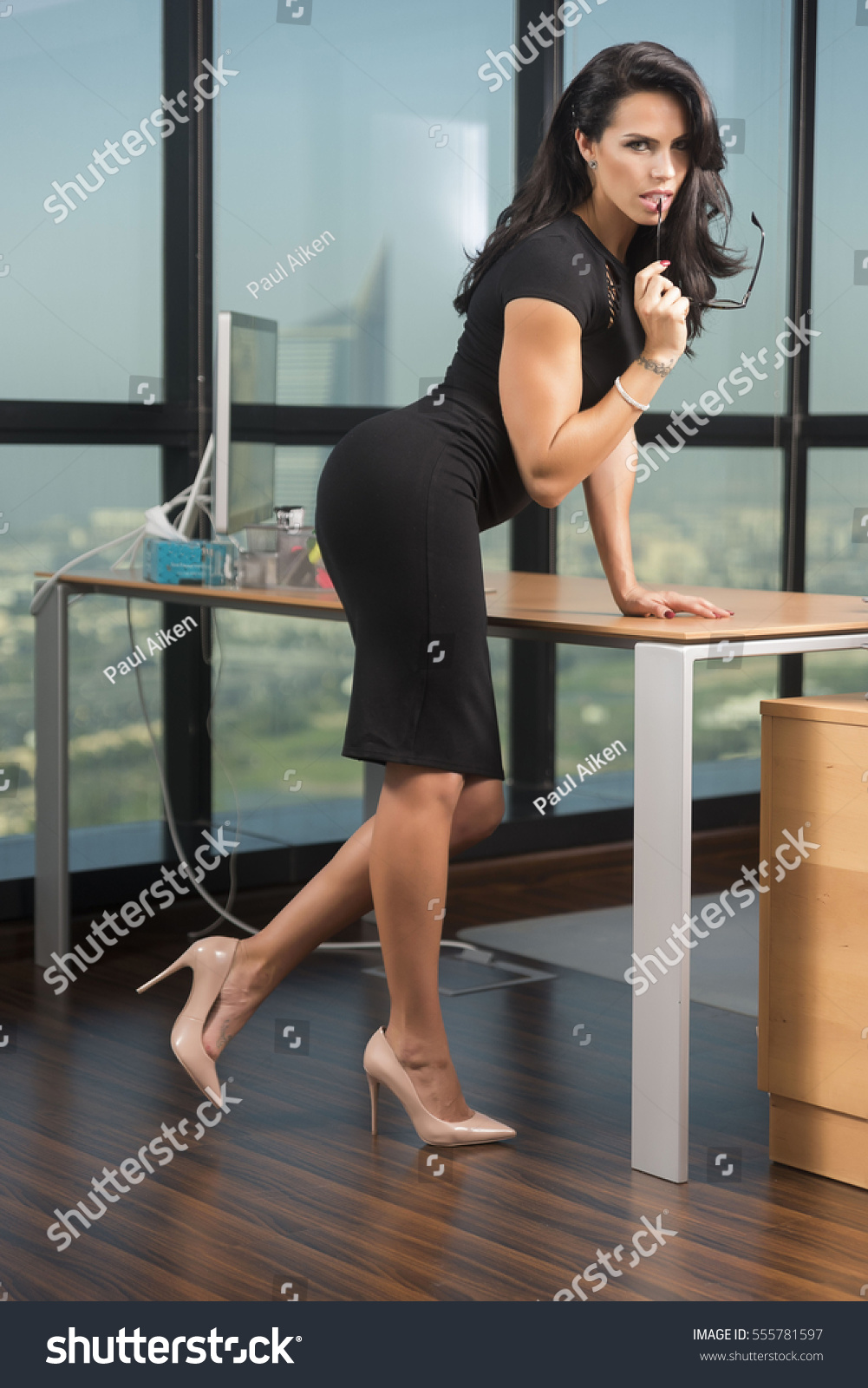 david sentry add photo sexy secretary in high heels