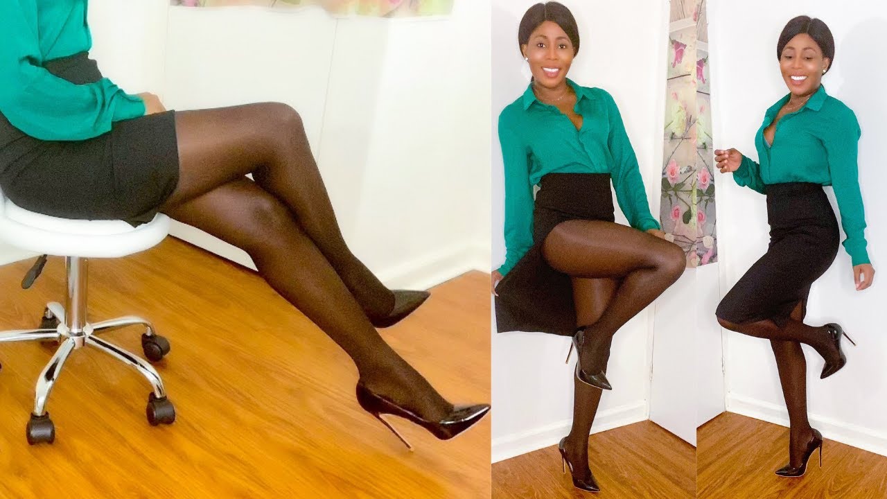brett laslett add photo sexy secretary in nylons